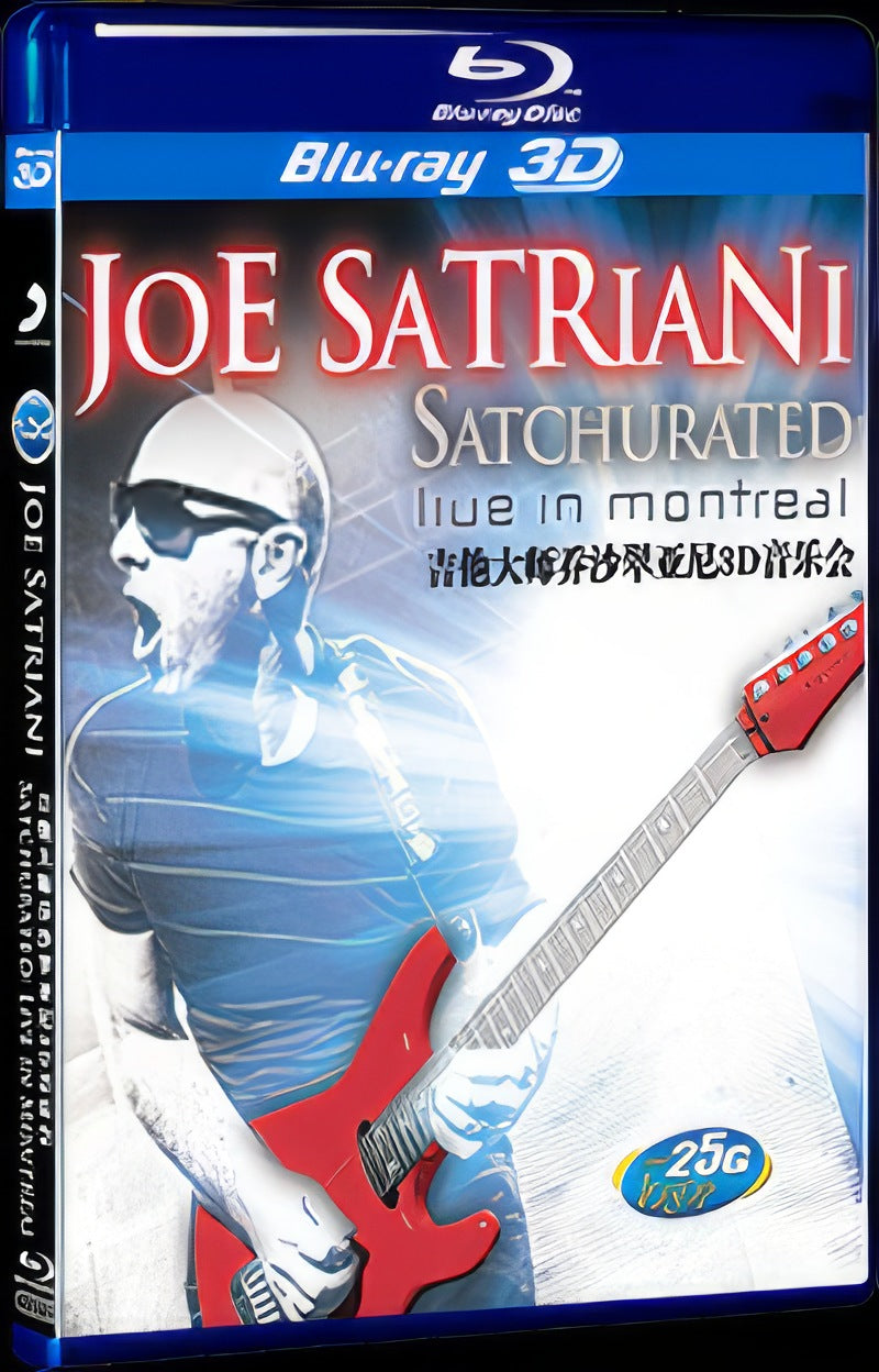 joe satriani satchurated Movie 1-Disc Box Set for Gift Collection Blu-ray