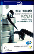Mozart:Last8 Piano Concertos Movie 1-Disc Box Set for Gift Collection Blu-ray