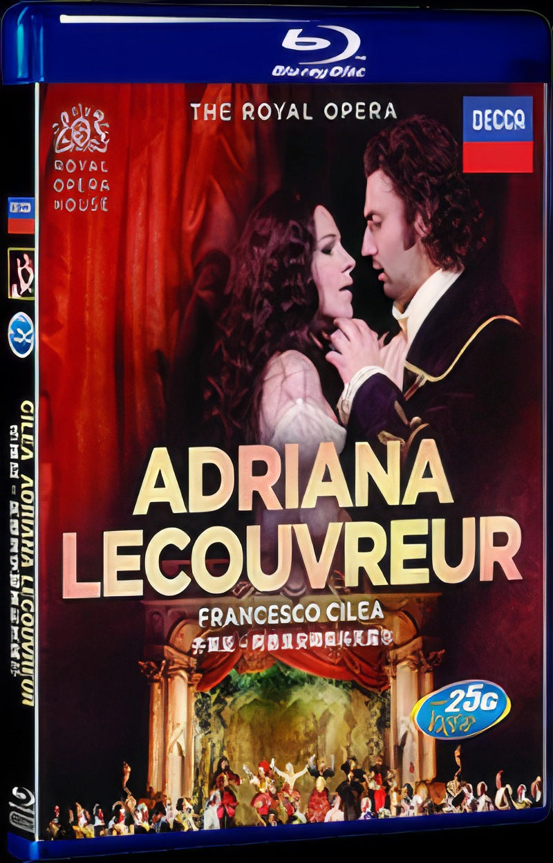 ADRIANA LECOUVREUR Movie 1-Disc Box Set for Gift Collection Blu-ray