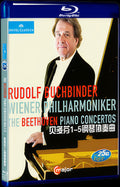 RUDOLF BUCHBINDER WIENER PHILHARMONIKER THE BEETHOVEN PIANO CONCERTOS Movie 1-Disc Box Set for Gift Collection Blu-ray