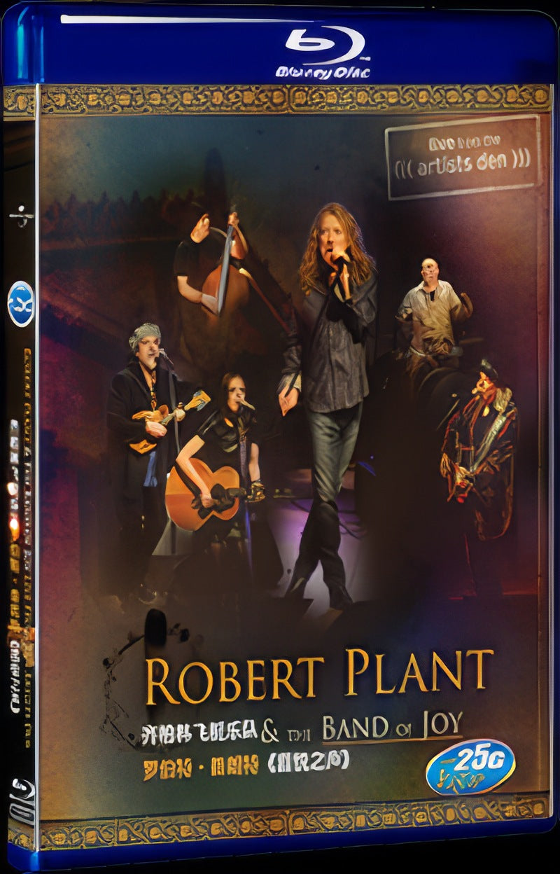 ROBERT PLANT & THE BAND OF JOY LIVE FROM THE ARTIST'S DEN Movie 1-Disc Box Set for Gift Collection Blu-ray