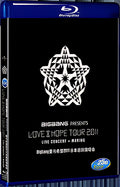 Bigbang PRESENTS LOVE HOPE TOUR 2011 LIVE CONCERT+MAKING 1080P for Gift 1-Disc All RegionPlay Seal Box Blu-ray