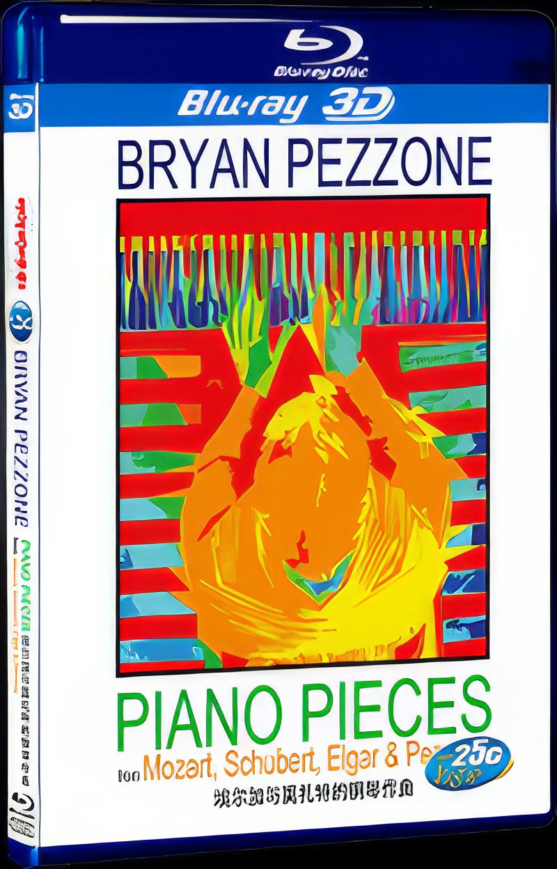 BRYAN PEZZONE PIANO PIECES Movie 1-Disc Box Set for Gift Collection Blu-ray