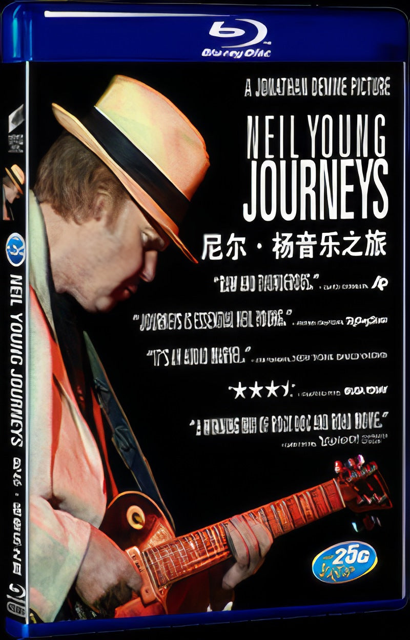 NEIL YOUNG JOURNEYS Movie 1-Disc Box Set for Gift Collection Blu-ray