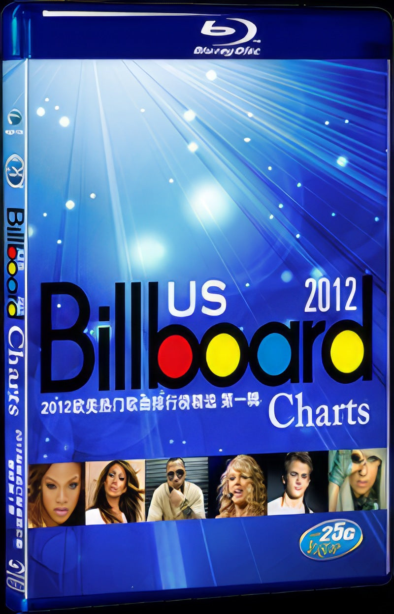 US Billboard 2012 charts Movie 1-Disc Box Set for Gift Collection Blu-ray