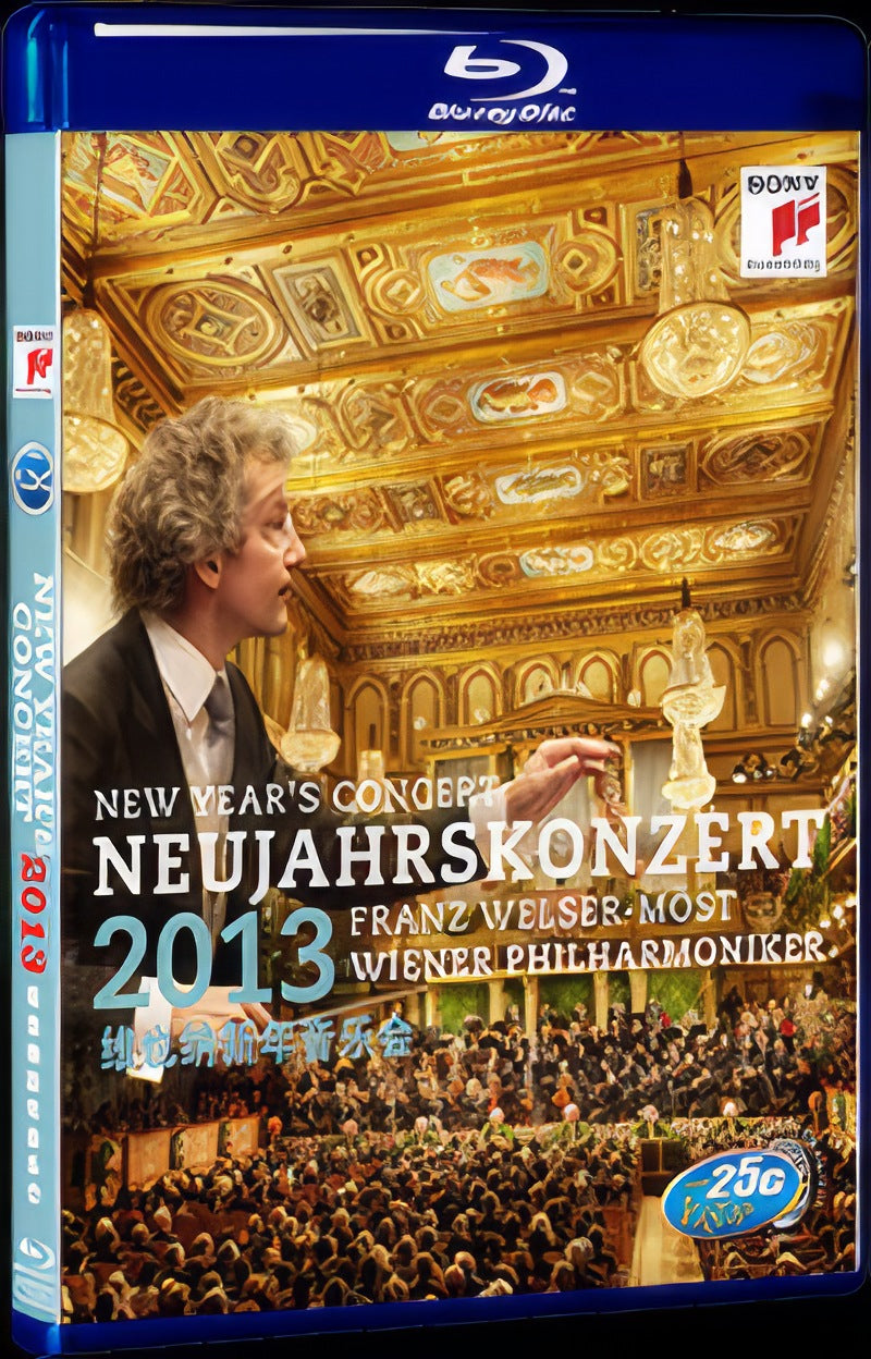 NEUJAHRSKONZERT 2013 Movie 1-Disc Box Set for Gift Collection Blu-ray