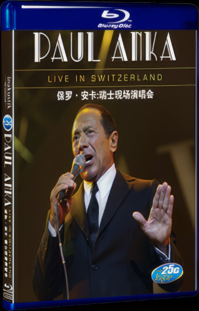 Paul Anka: Swiss Live Concert 2013 Movie 1-Disc Box Set for Gift Collection Blu-ray