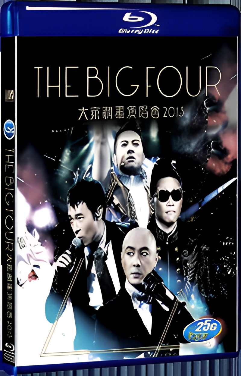 2013 The Big Four Charity Concert 2013 1080P for Gift 1-Disc All RegionPlay Seal Box Blu-ray