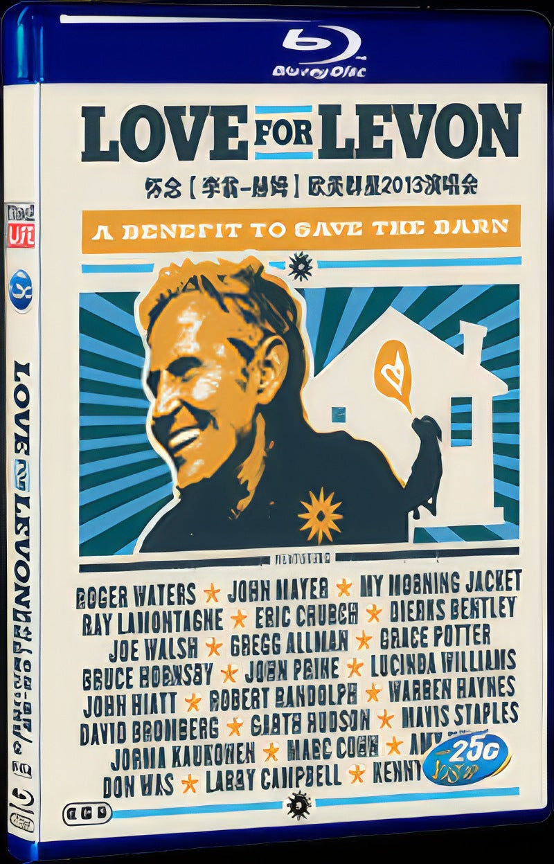2013 Love For Levon Movie 2-Disc Box Set for Gift Collection Blu-ray
