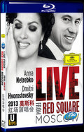Live from Red Square Moscow Movie 1-Disc Box Set for Gift Collection Blu-ray