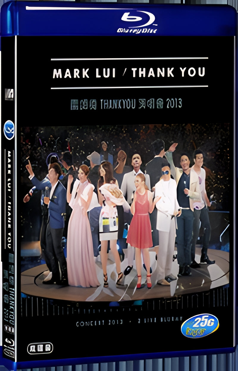 2014 Lei Songde THANK YOU Concert 2013 Live 1080P for Gift 2-Disc All RegionPlay Seal Box Blu-ray