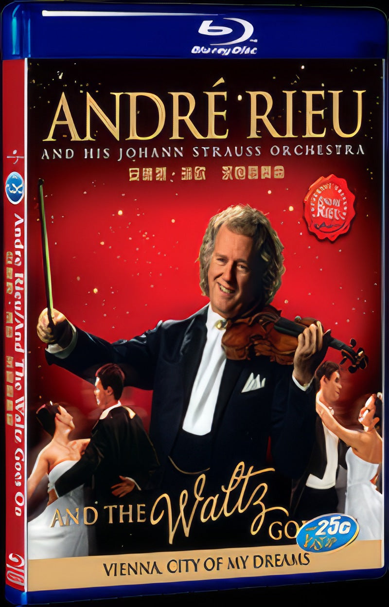Andre Rieu : And The Waltz Goes On Movie 1-Disc Box Set for Gift Collection Blu-ray