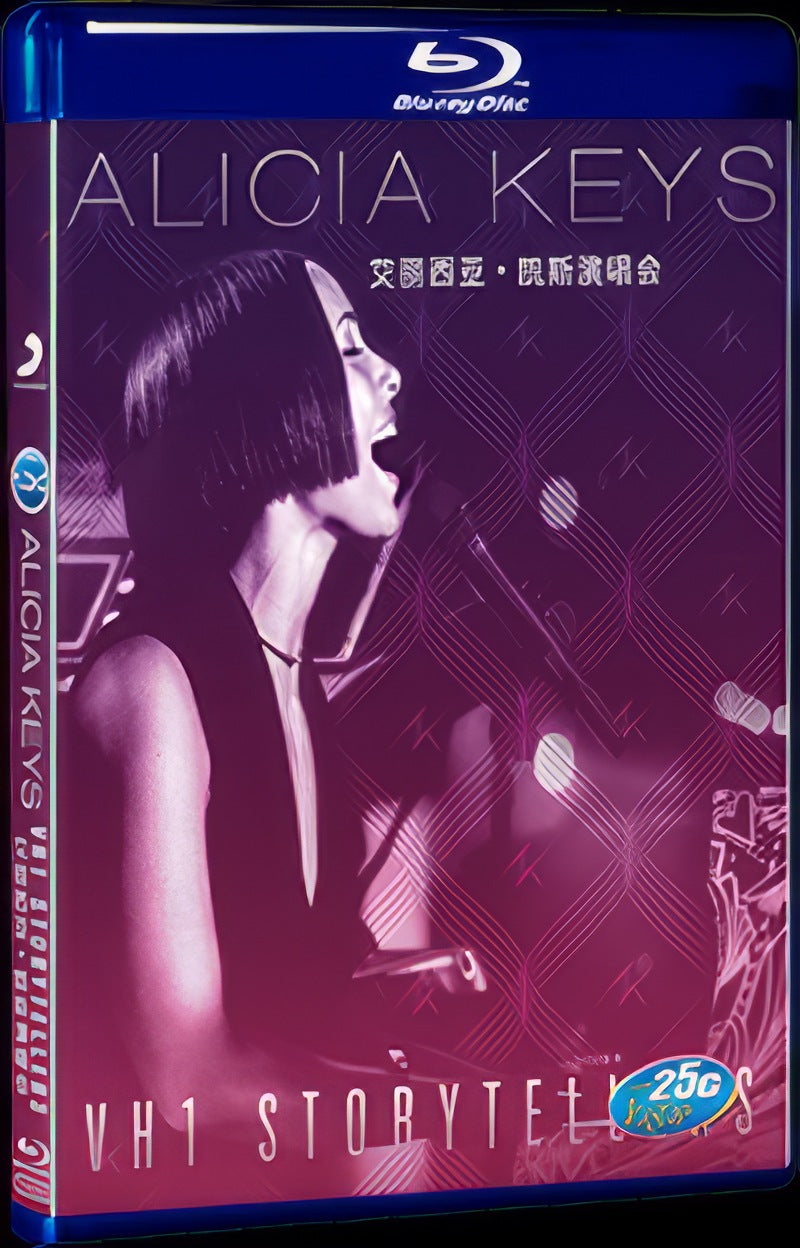 Alicia Keys VH1 Storytellers Concert Movie 1-Disc Box Set for Gift Collection Blu-ray