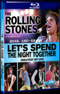 The Rolling Stones.Let's Spend The Night Together.1981 Movie 1-Disc Box Set for Gift Collection Blu-ray