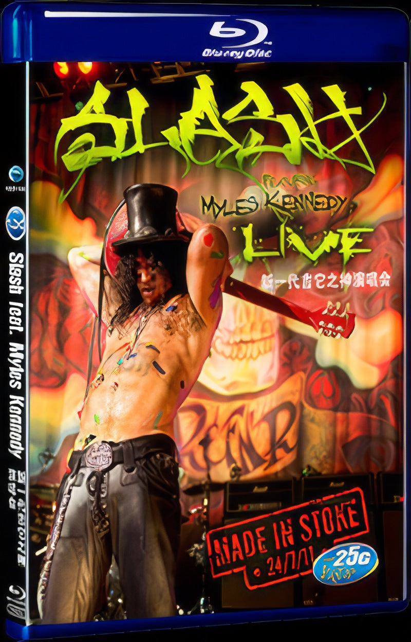 Slash: Made in Stoke Movie 1-Disc Box Set for Gift Collection Blu-ray