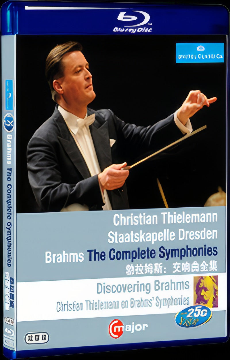 Discovering Brahms with Christian Thielemann Movie 2-Disc Box Set for Gift Collection Blu-ray