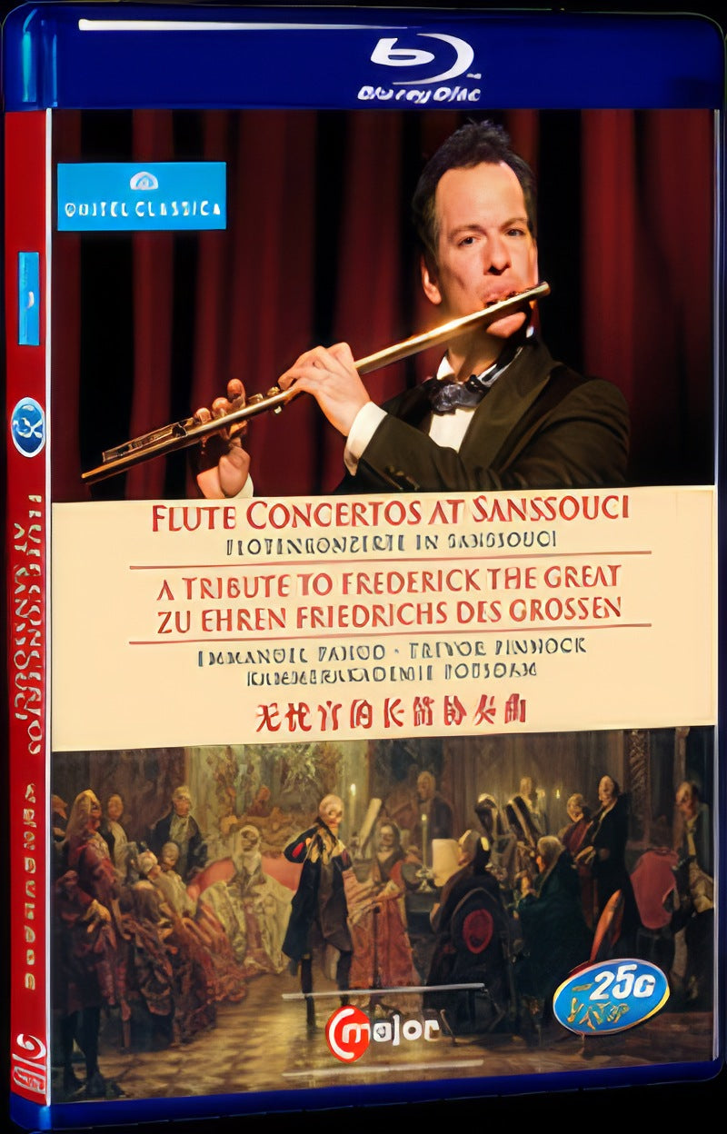 Flute Concertos at Sanssouci - A Tribute to Frederick The Great Movie 1-Disc Box Set for Gift Collection Blu-ray