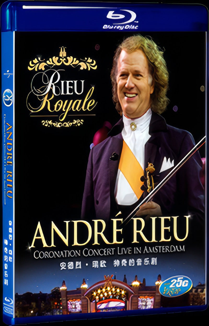 2013 Andre Rieu - Magic of the Musicals Movie 1-Disc Box Set for Gift Collection Blu-ray