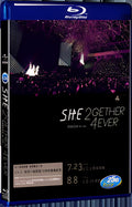 2014 S.H.E -2gether 4ever live concert in Taipei 1080P for Gift 1-Disc All RegionPlay Seal Box Blu-ray