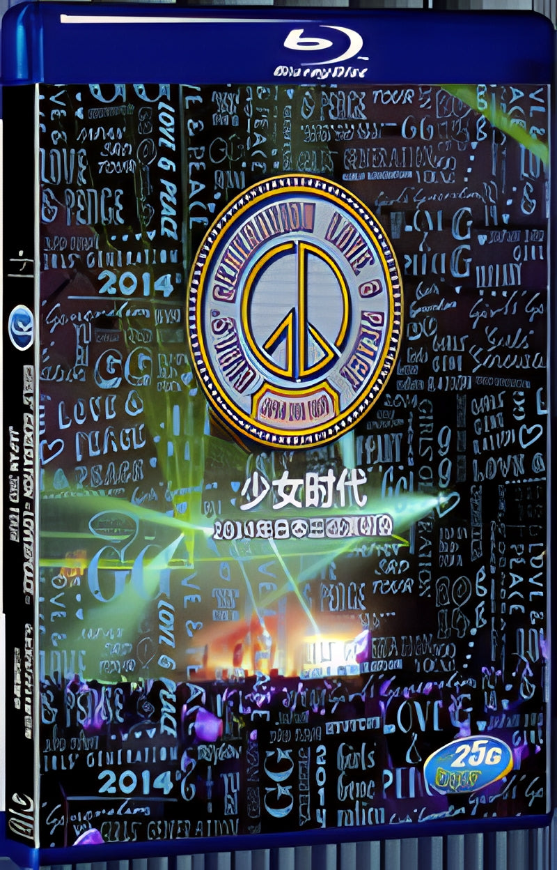 2014 Girls' Generation 2014 Japan Three Tour Concert 1080P for Gift 1-Disc All RegionPlay Seal Box Blu-ray