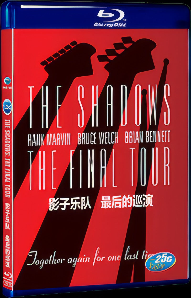 The Shadows:The Final Tour (2009) Movie 1-Disc Box Set for Gift Collection Blu-ray