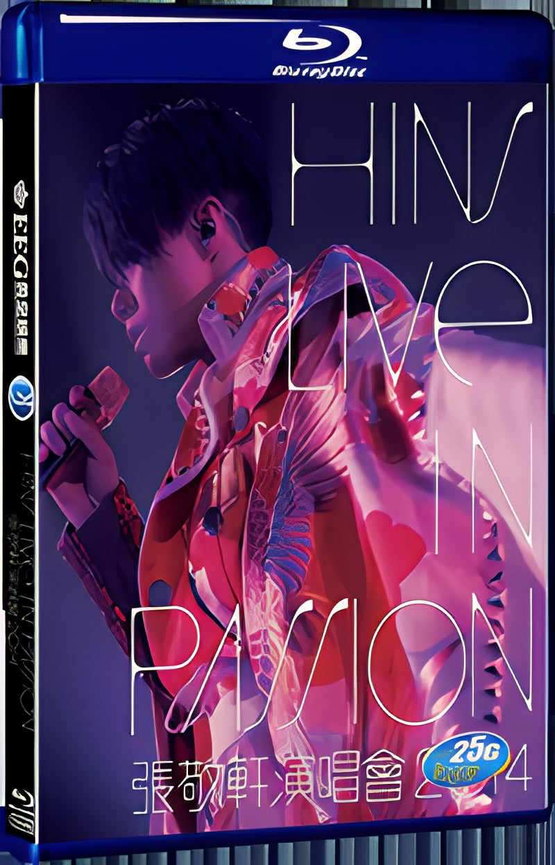 2014 Hins Live in Passion(2014) 1080P for Gift 1-Disc All RegionPlay Seal Box Blu-ray