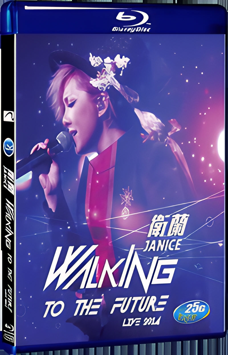 2014 Janice WaLking to the Future live(2014) 1080P for Gift 1-Disc All RegionPlay Seal Box Blu-ray