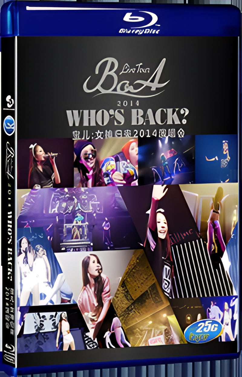 2014 Boa: Goddess back 2014 concert tour（2014） 1080P for Gift 1-Disc All RegionPlay Seal Box Blu-ray