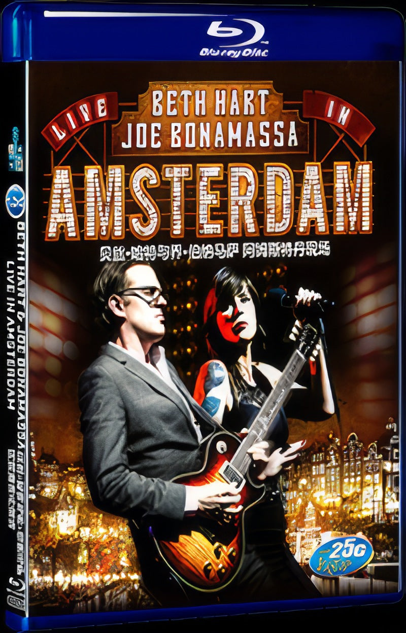Hart Beth Joe Bonamassa Live in Amsterdam (2014) Movie 1-Disc Box Set for Gift Collection Blu-ray