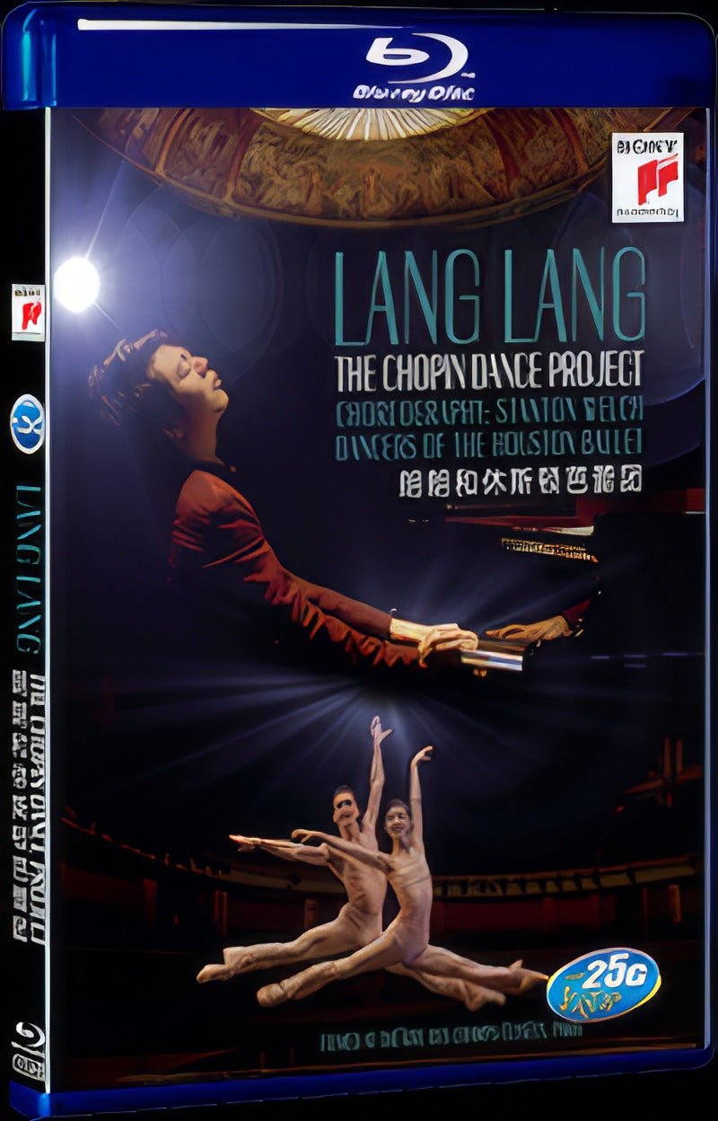 Lang Lang The Chopin Dance Project (2015) Movie 1-Disc Box Set for Gift Collection Blu-ray