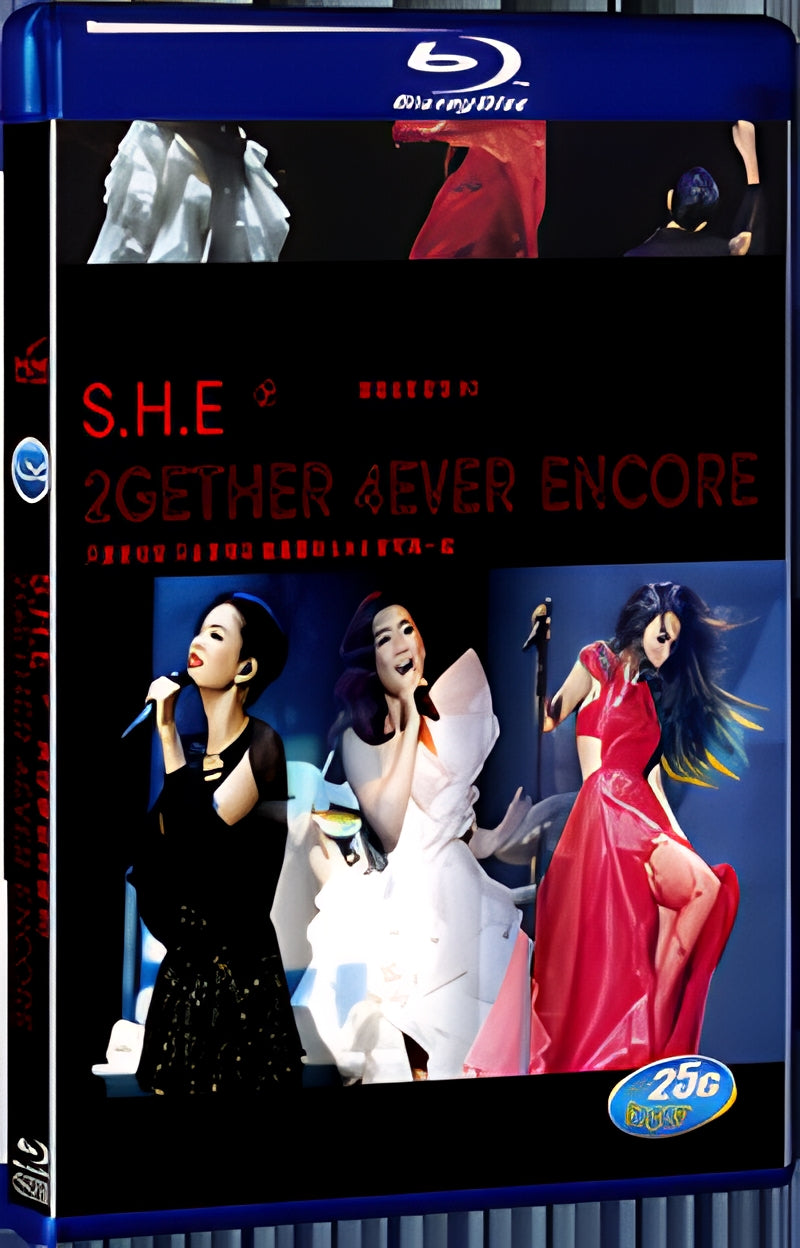 2014 SHE 2 gether 4ever concert video library(2014) 1080P for Gift 1-Disc All RegionPlay Seal Box Blu-ray