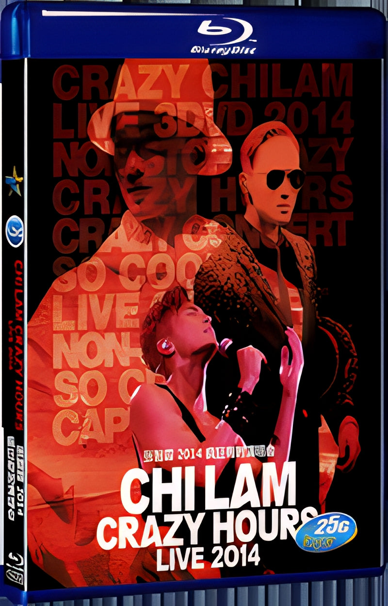2015 ChiLam Crazy Hours Live 2014 Karaoke(2014) 1080P for Gift 1-Disc All RegionPlay Seal Box Blu-ray
