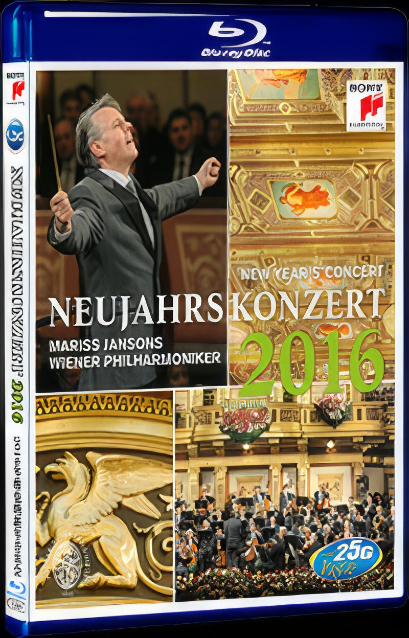 NEW YEAR'S CONCERT (2016) Movie 1-Disc Box Set for Gift Collection Blu-ray