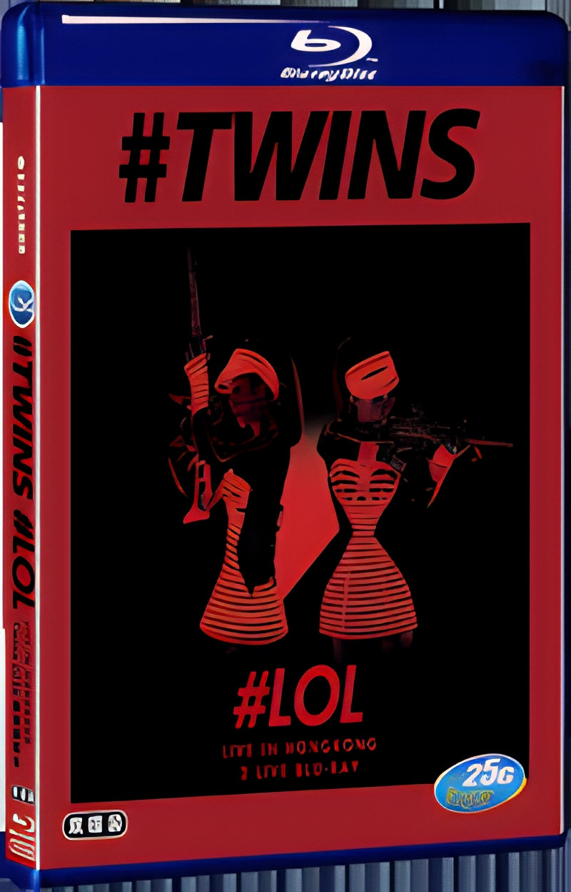 2016 Twins LOL Live In Hong Kong(2016) 1080P for Gift 2-Disc All RegionPlay Seal Box Blu-ray