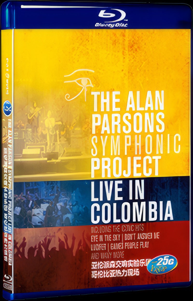 2016 The Alan Parsons Symphonic Project - Live In Colombia (2016) Movie 1-Disc Box Set for Gift Collection Blu-ray