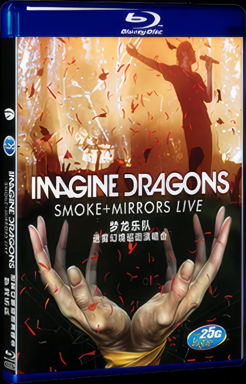 Imagine Dragons: Smoke + Mirrors Live (2016) Movie 1-Disc Box Set for Gift Collection Blu-ray