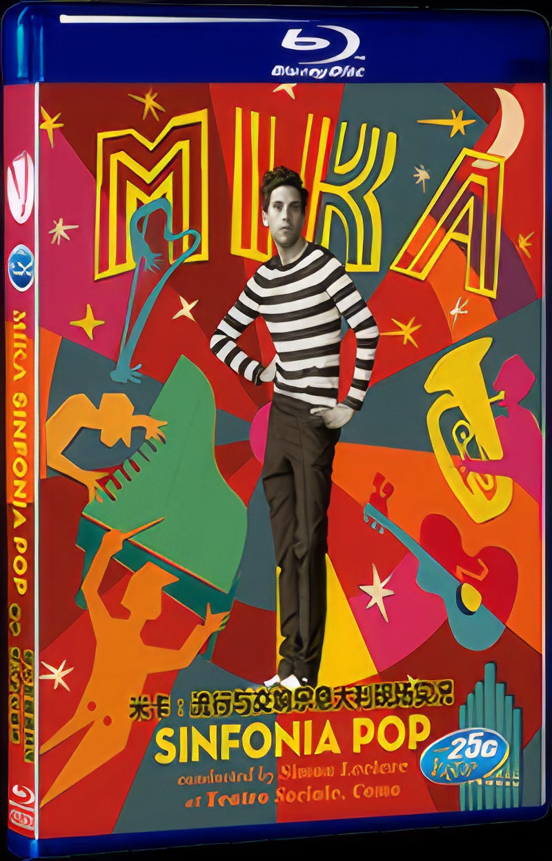 Mika - Sinfonia Pop (2016) Movie 1-Disc Box Set for Gift Collection Blu-ray