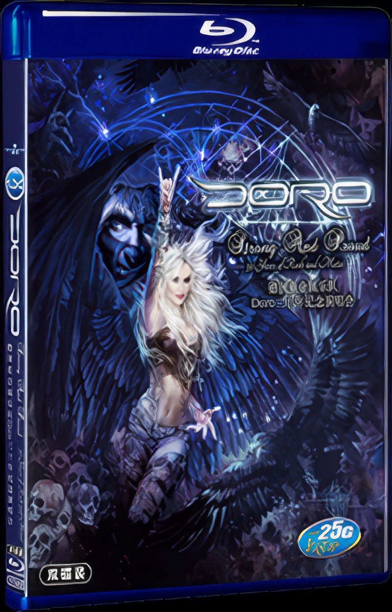 2016 Doro - Strong and Proud - 30 Years of Rock and Metal (2016) Movie 2-Disc Box Set for Gift Collection Blu-ray