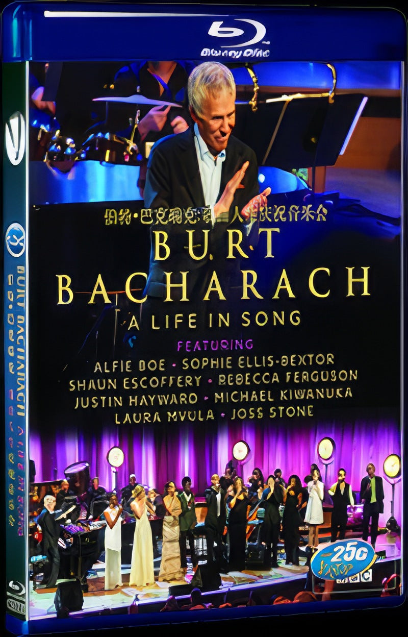 Burt Bacharach: A Life in Song (2016) Movie 1-Disc Box Set for Gift Collection Blu-ray
