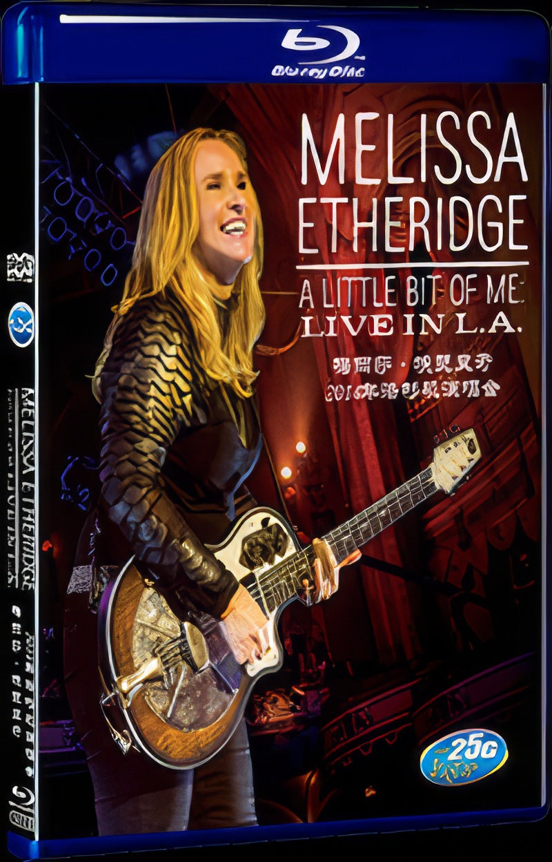 2014 Melissa Etheridge: A Little Bit of Me – Live in L A (2014) Movie 1-Disc Box Set for Gift Collection Blu-ray