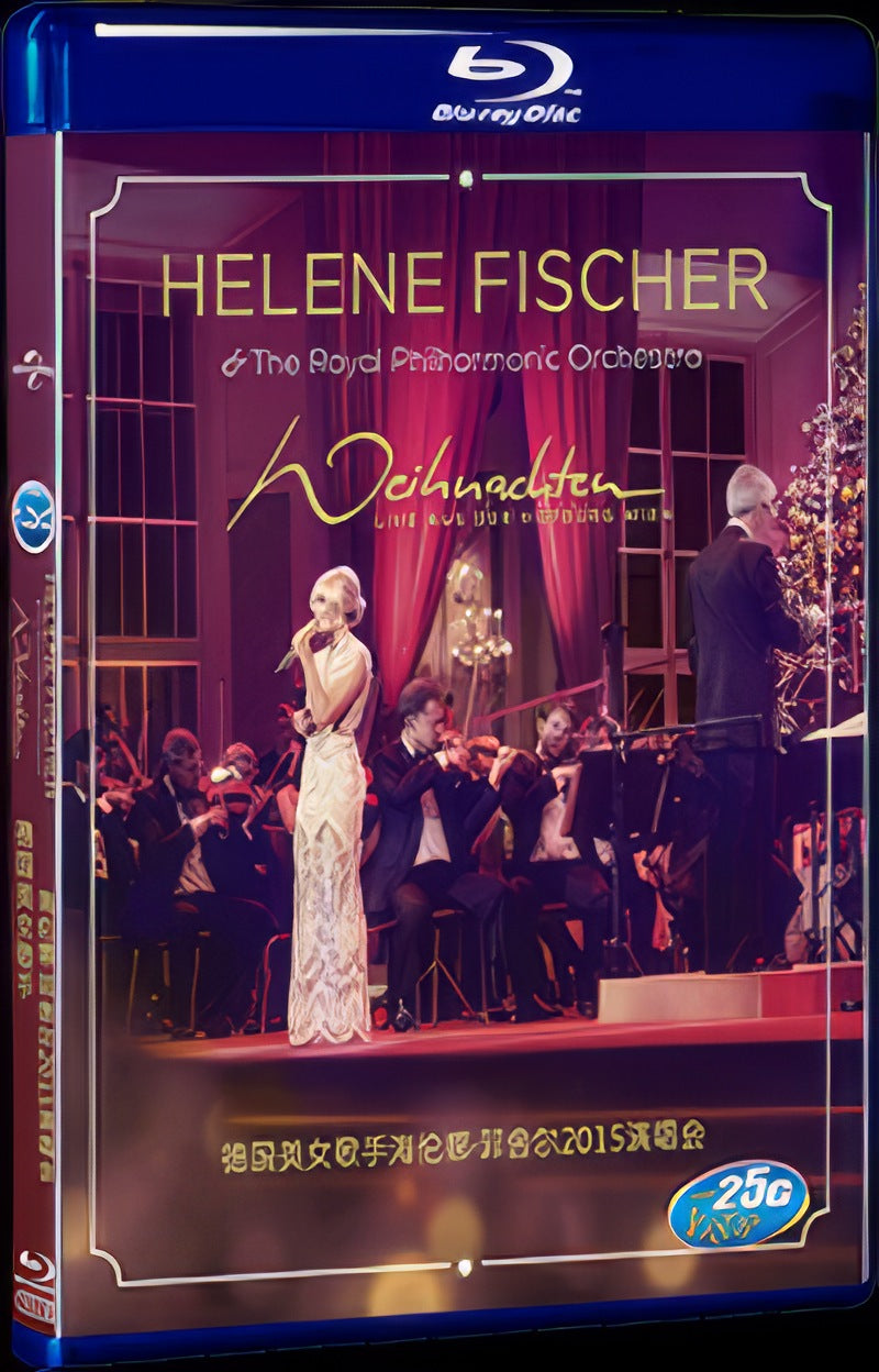 2015 Helene Fischer - Weihnachten - Live aus der Hofburg Wien (2015) Movie 1-Disc Box Set for Gift Collection Blu-ray