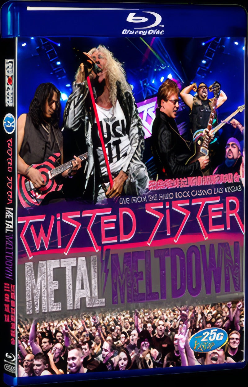 Twisted Sister - Metal Meltdown (2016) Movie 1-Disc Box Set for Gift Collection Blu-ray