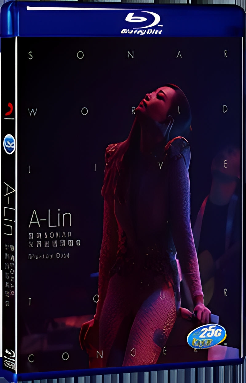 2016 NEW A-Lin Sonar World Tour Concert LIVE(2016) 1080P for Gift 1-Disc All RegionPlay Seal Box Blu-ray