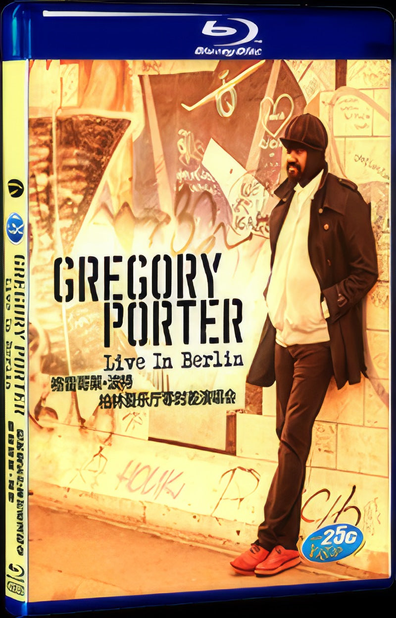 Gregory Porter Live in Berlin (2016) Movie 1-Disc Box Set for Gift Collection Blu-ray
