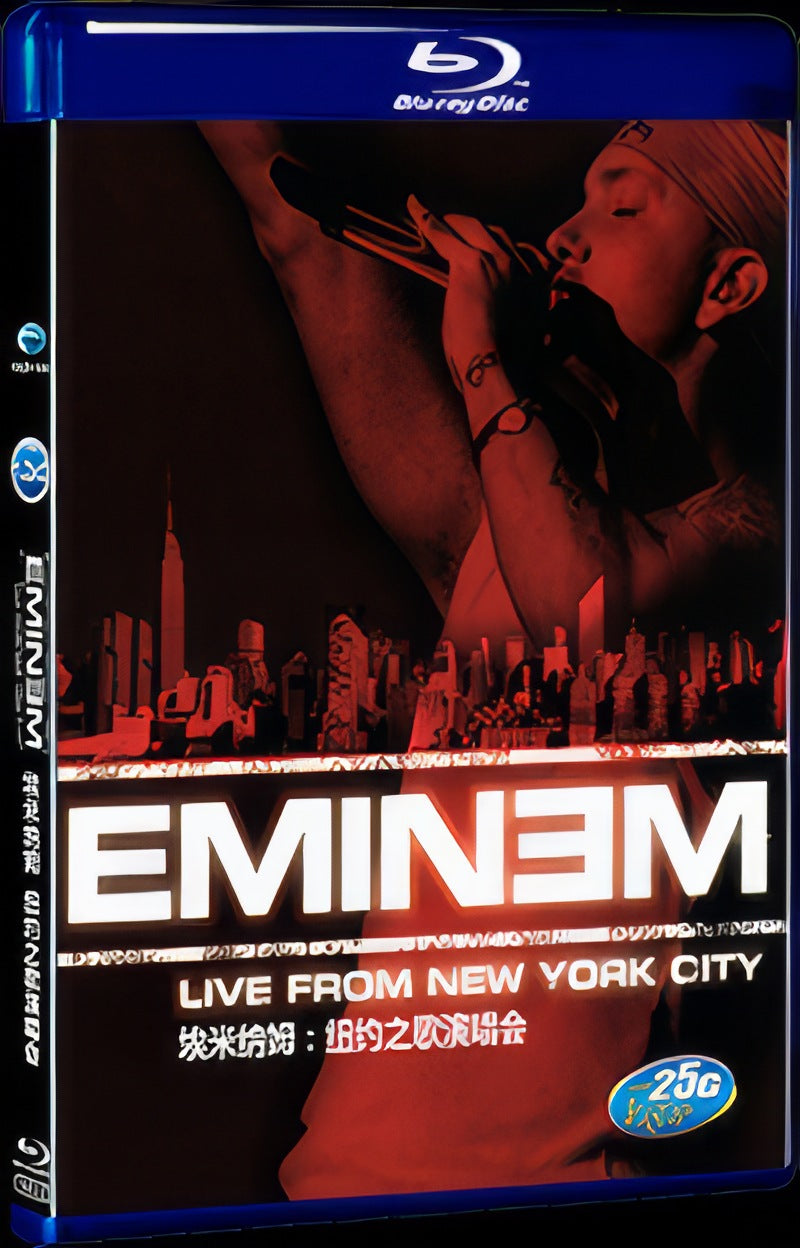Eminem: Live from New York City (2005) Movie 1-Disc Box Set for Gift Collection Blu-ray