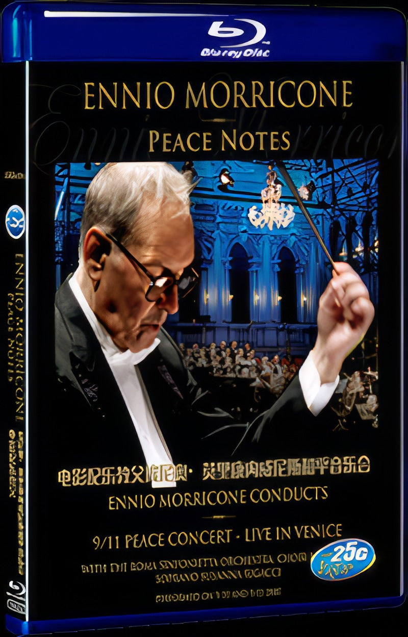 Ennio Morricone Peace Notes - Live in Venice (2008) Movie 1-Disc Box Set for Gift Collection Blu-ray