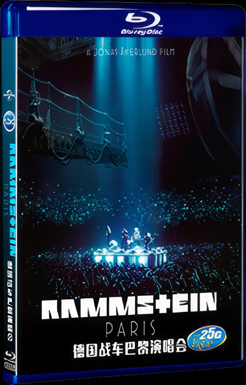 Rammstein - Paris Live (2016) Movie 1-Disc Box Set for Gift Collection Blu-ray