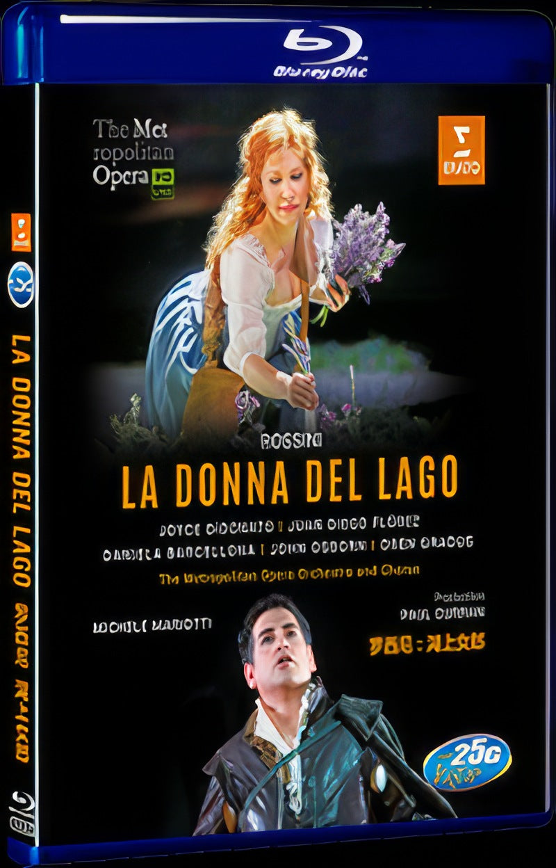 Rossini: La Donna del Lago (2015) Movie 1-Disc Box Set for Gift Collection Blu-ray