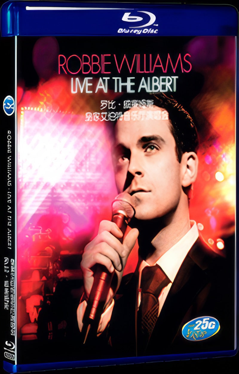 Robbie Williams Live at the Albert (2007) Movie 1-Disc Box Set for Gift Collection Blu-ray