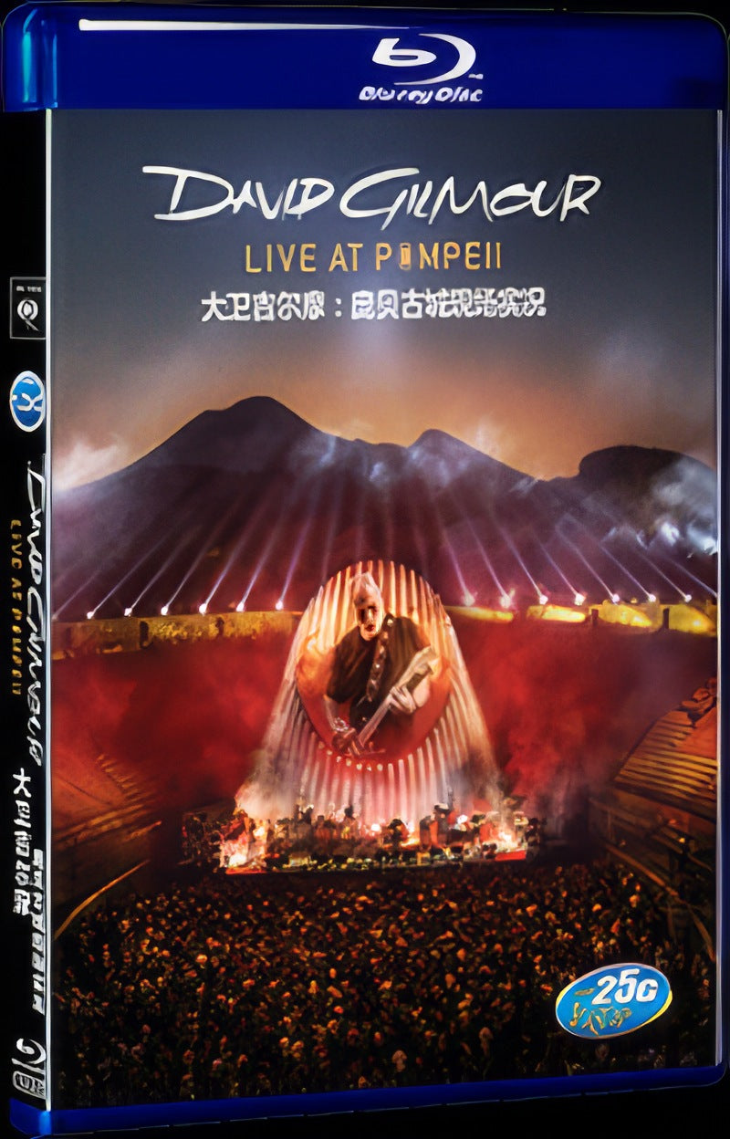 DAVID GILMOUR：Live At Pompeii (2017) Movie 1-Disc Box Set for Gift Collection Blu-ray